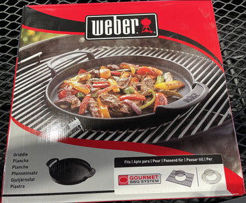 Weber ® Cast Iron Griddle